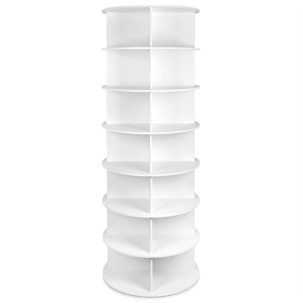 7 Tier Rotating Shoe Rack Tower